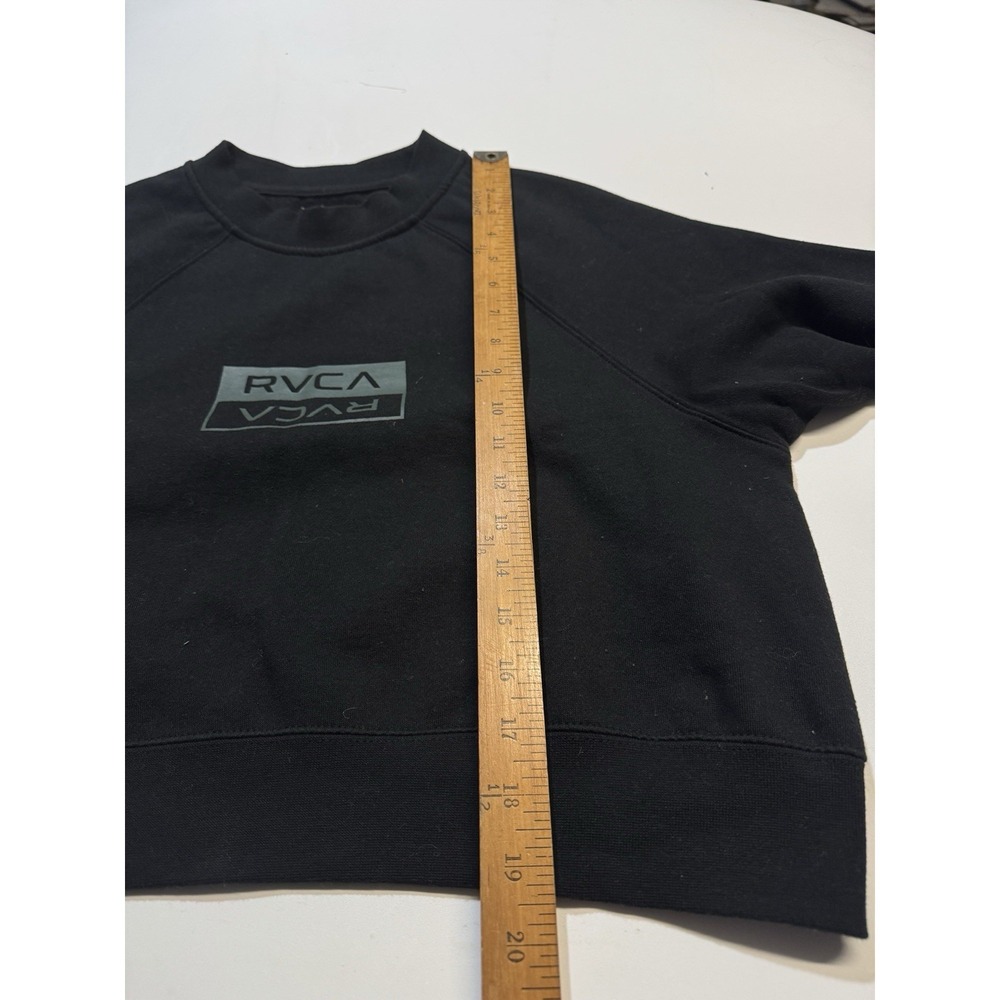 RVCA Large 12 Branded Logo Graphic Crew Neck Women's Sweatshirt - Picture 7 of 9